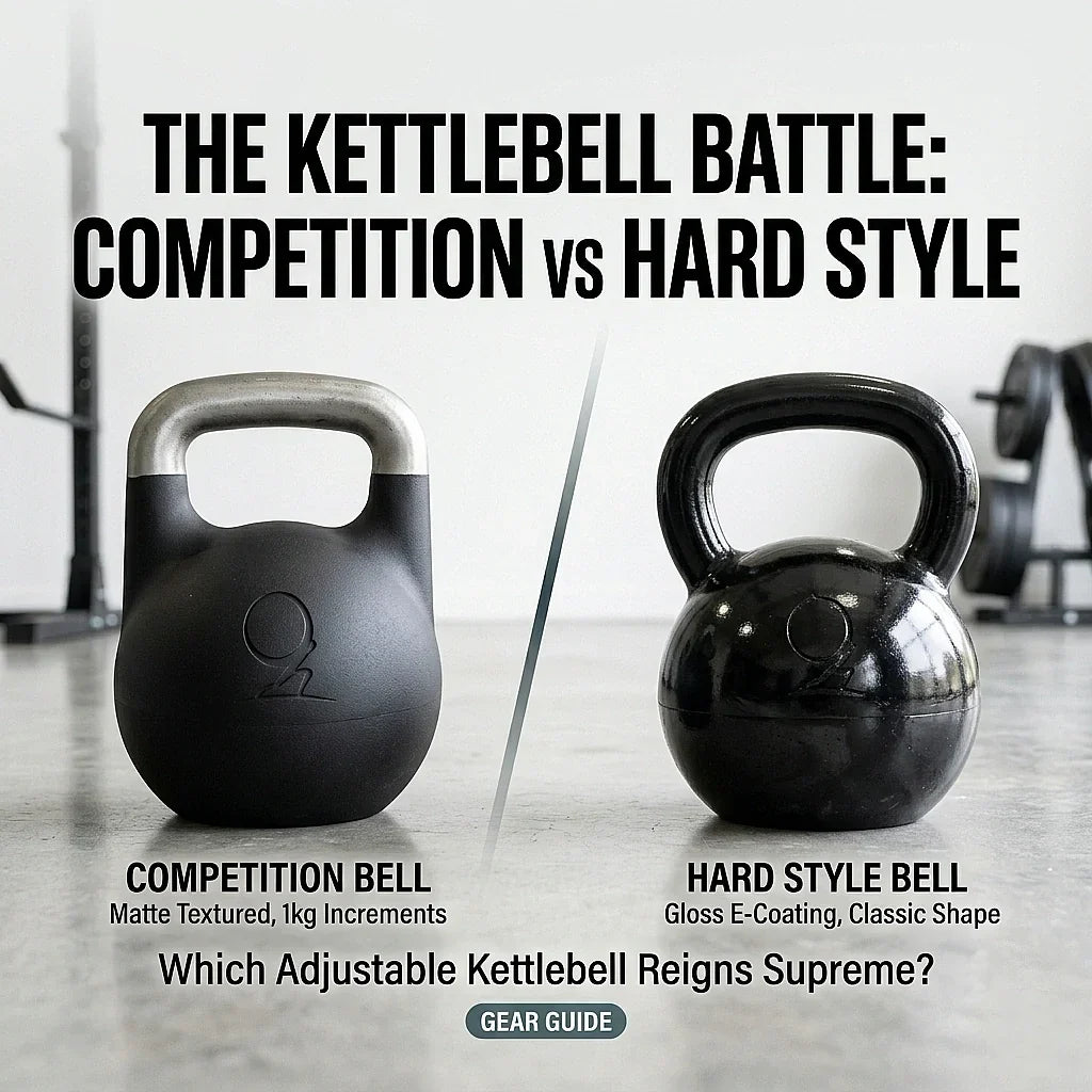 Adjustable Competition Kettlebell vs. Adjustable Hardstyle Kettlebell: Which Kettlebell Is Right For You?