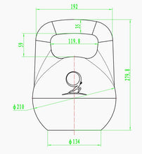 Load image into Gallery viewer, Adjustable Steel Competition Kettlebell 12 KG - 32 KG
