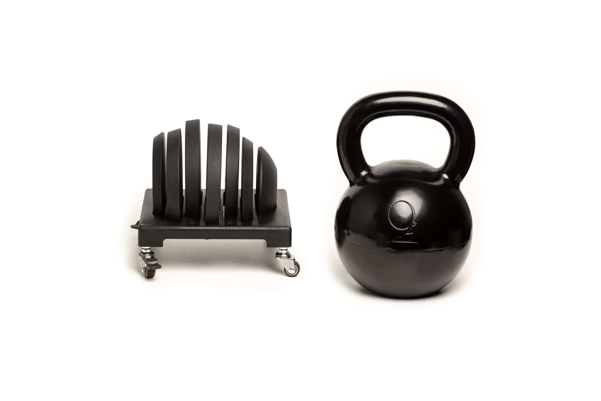 Adjustable Kettlebell Plate Rack