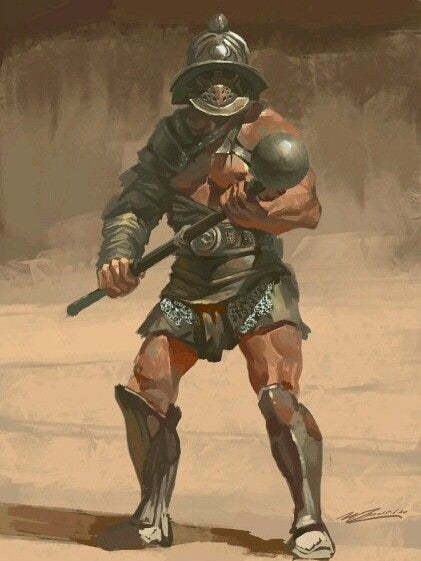 warrior whith mace