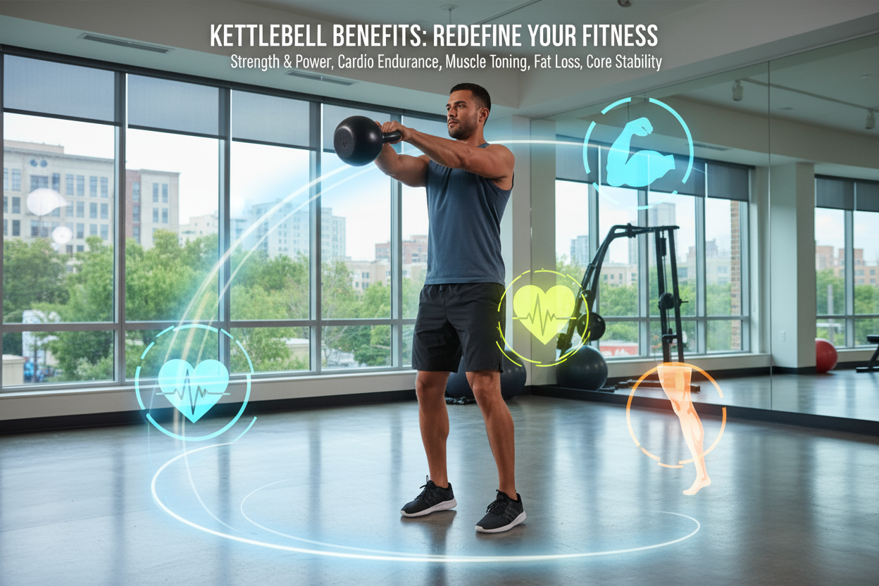 Health benefits from kettlebells